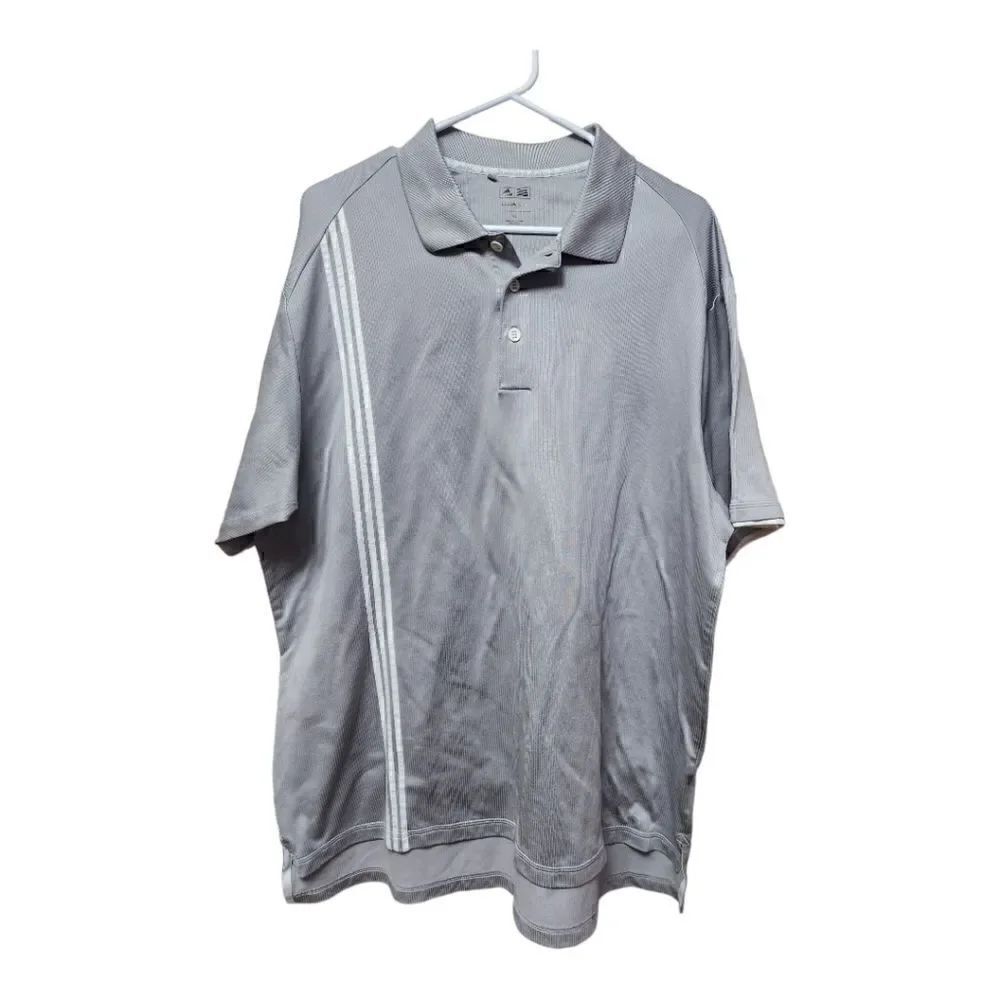 1044 - Men Adidas SS ClimaCool Polo Shirt XL
